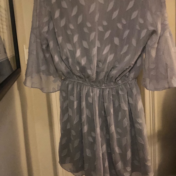 Grey frilly textured ROMPER - Picture 2 of 4